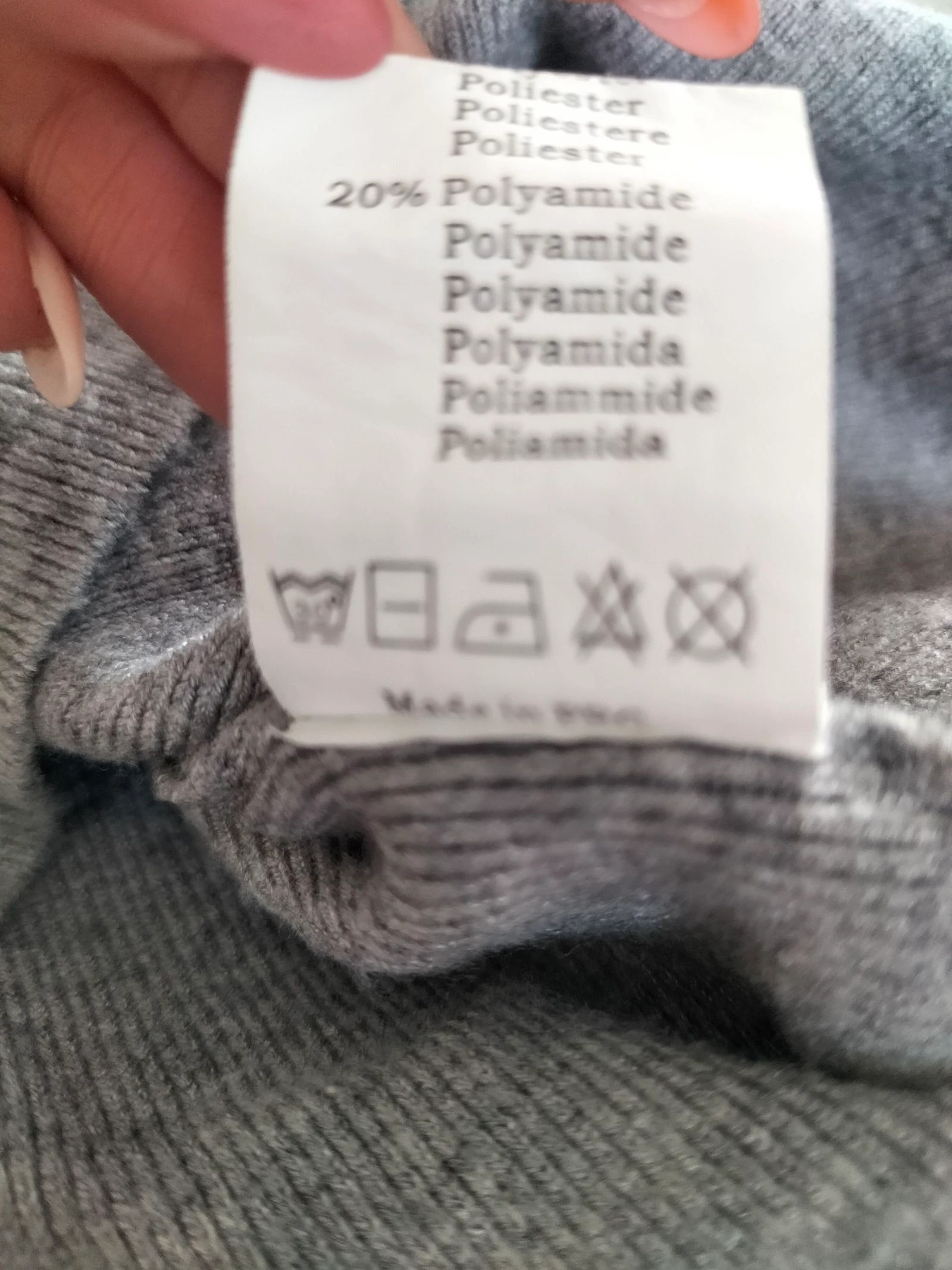 Vestido de Punto Gris Talla Única (34/36) | Moëwy | Muy buen estado – photo 6